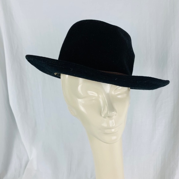 Sima Int USA Brown Fedora XL Wool Feather Felt Excellent Condition - Picture 8 of 12